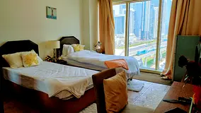 Luxury sharing room for Ladies | Next to Emirates Towers Metro in Sheikh Zyd Rd