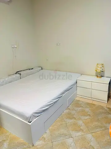 Queen Size Storage Bed with Under-Bed Drawers, Mattress, 2 Side Tables