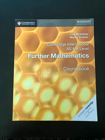 A level further math CAIE textbook for sale