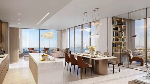Exclusive I Luxurious Living | Furnished | Ain Dubai & Marina Views