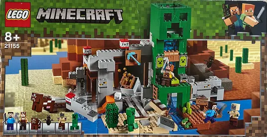 LEGO Minecraft 21155 - The Creeper Mine (Complete Set)