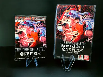 ONE PIECE TCG – OP-16: The Time of Battle  Double Pack Set 11 + Booster Pack 1