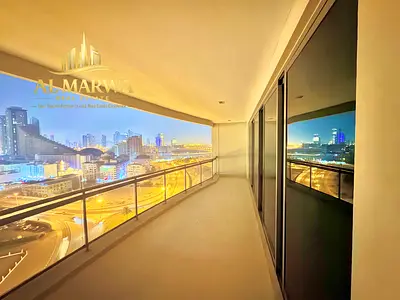 Private Beach || Luxury 3BR + Maids Room || Chiller Free || Parking Free || All Amenities Free