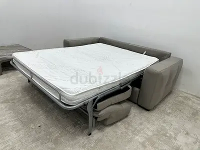 Leather Natuzzi brand sofabed