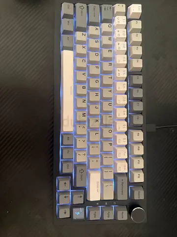 Ajazz gaming keyboard 60% cherry switches Light usage