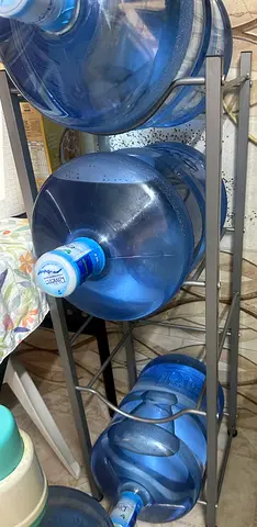 3 Tier Metal Water Bottle Storage Rack