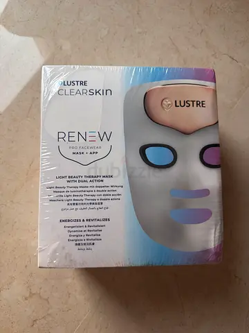Lustre Renew LED Facial Mask Red Light - Brand New, Sealed