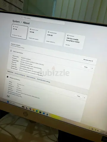 HP All-in-One Desktop Core i5 13th Gen intel 1335U