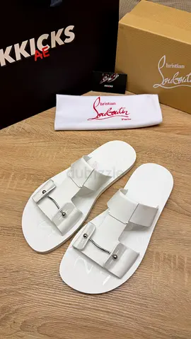 Christian Louboutin Zakouski Mules ‘White’