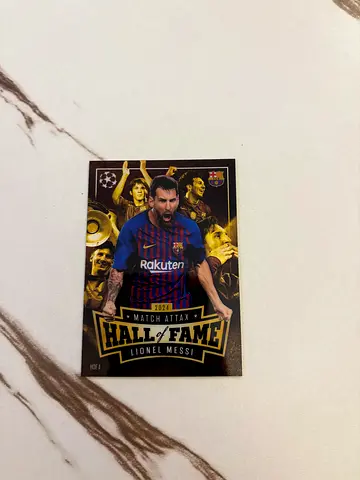 Topps match attax 24/25 Lionel Messi hall of fame card