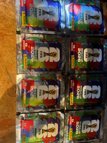 Panini sticker packs 10 pcs