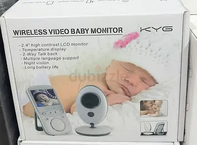 KYG Wireless Video Baby Monitor with 2.4 LCD, Night Vision  2-Way Talk