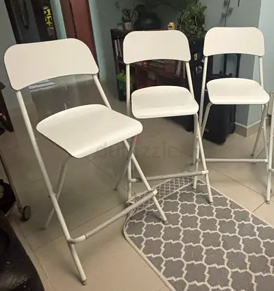 3 IKEA stools, mint condition