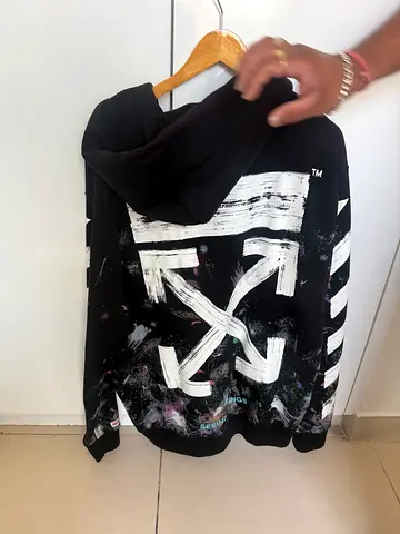 Off White galaxy hoodie