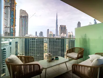 FULL BURJ KHALİFA VIEW | FULLY FURNISHED | 1 BEDROOM