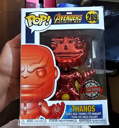 Funko Pop! Marvel Avengers Infinity War Thanos Red Chrome
