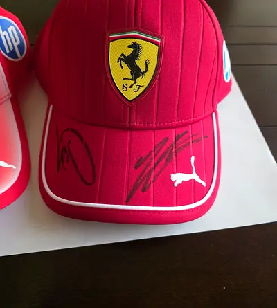 Signed Cap - Hamilton  LecClerc - Suzuka Grandprix 2026