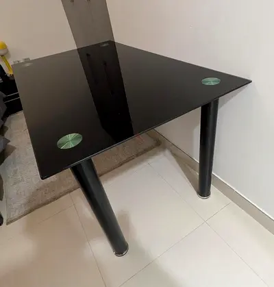 Glassy table