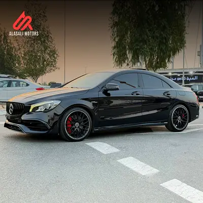 Mercedes-Benz CLA45 2018 100% original paint Imported from Korea Gcc specifications