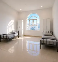 Executive Male Bedspace | Attached Washroom | All Inclusive | Near Al Hamra Mall  Marjan Island