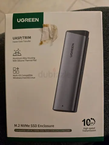 UGREEN M.2 NVMe SSD Enclosure (USB-C) - Brand New Box