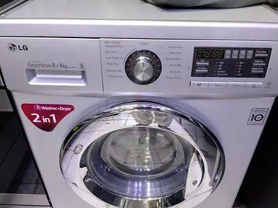 Lg direct drive 8kg washer 4kg dryer combo 2in1 latest model