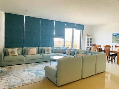 IKEA pre-loved modular couch, 9 pieces including 4 with storage space. Price is final.