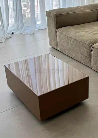 Mirror block coffee table