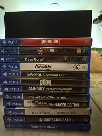 Bundle of 12 PS4 Games — Various Titles (Used)