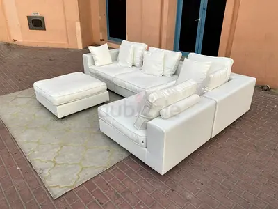 Marina Home Modular Sofa with footstool