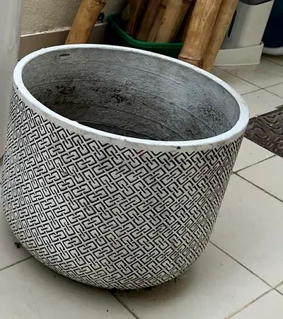 Modern Geometric Pattern Garden Planter
