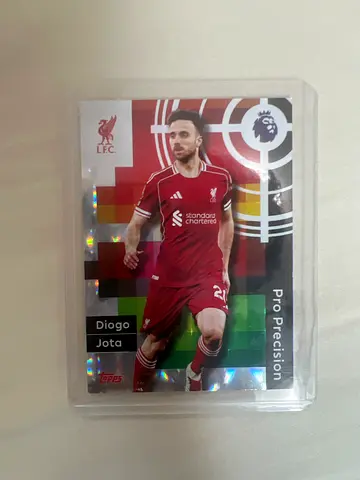 RIP Diogo jota Topps card🕊️
