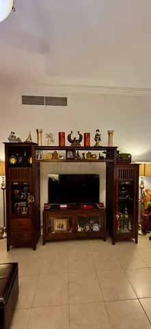 Final Call: Wall Unit of good quality wood from Homecentre