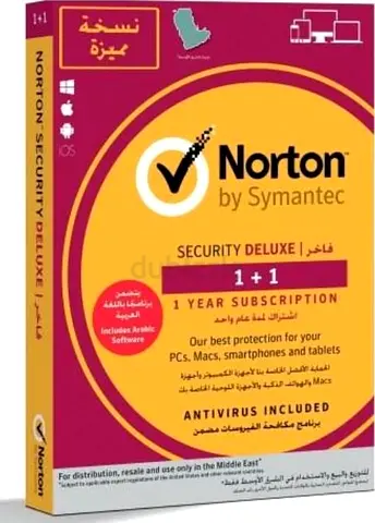 Norton security 1 + 1 Antivirus (Virus Protection)