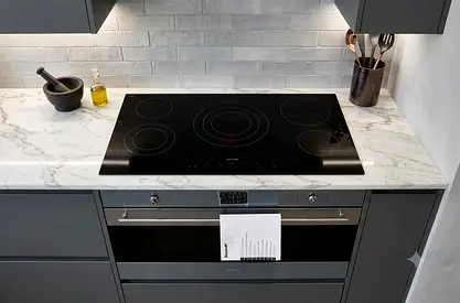 Smeg latest model electric oven and electric cooktop set built-in 90cm integrated typ3