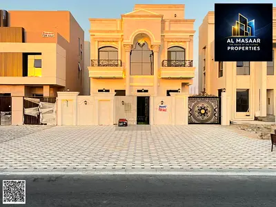 امتلك فيلا بتصميم كلاسيك على شارع رئيسى 6 غرف ماستر طابقين مع رووف شامل رسوم التسجيل والتمليك