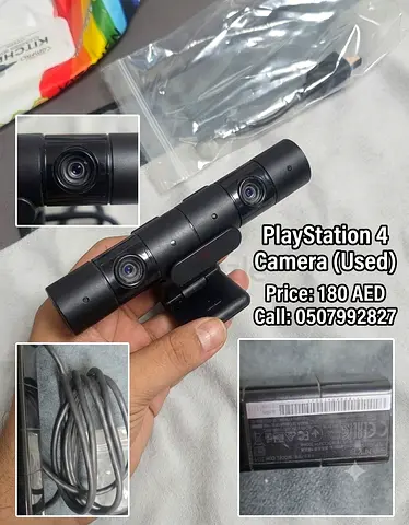 ​📸 Original Sony PlayStation 4 Camera for Sale (Excellent Condition)
​Looking to upgrade your PlayS