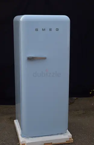 Smeg New Model Retro Style Fridge pastel blue FAB28.