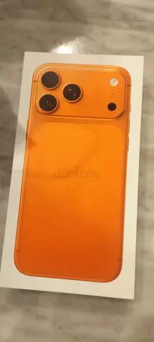Apple iPhone 17 Pro Max in Orange Finish