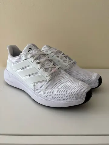 White Adidas running sneakers - NEW - never worn