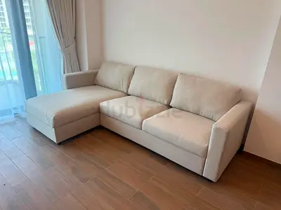 Excellent Condition ikea vimle L shape sofa bed with mattress