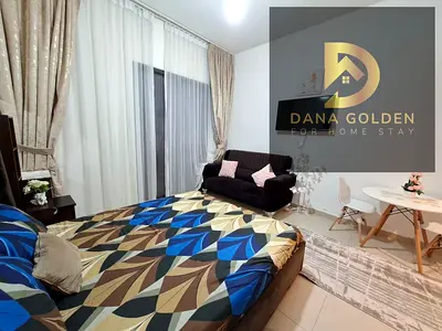 Lavish studio with parking and gym pool