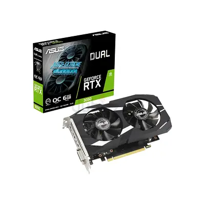 ASUS Dual GeForce RTX 3050 6GB OC Graphics Card