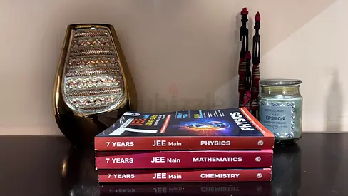 Set of 3 JEE Main 7 Years Solved Papers – Physics, Mathematics, Chemistry