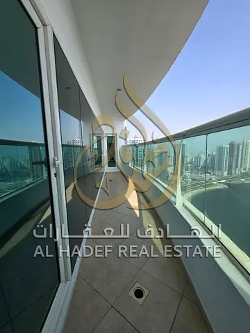 2 Bedroom Apartment for Annual Rent in Al Khan Full Sea View Master Bedroom Store Room Large Balcony Built in Wardrobes Luxury Finishing Free Parking