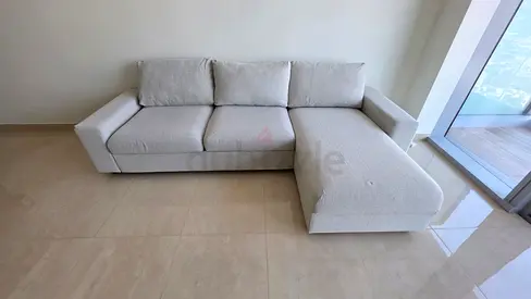 As Perfect Condition IKEA vimle lshape sofa bed with storage beige color