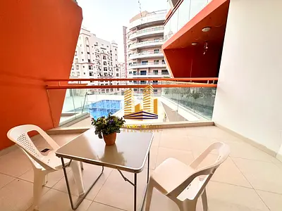 Furnished Studio | Pool View | Binghatti Crystals DSO