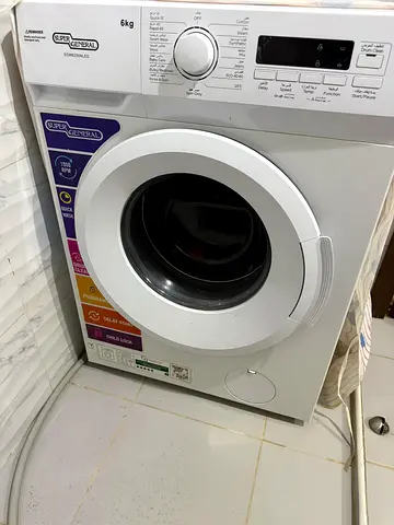 Super General 6kg Front Load Washing Machine