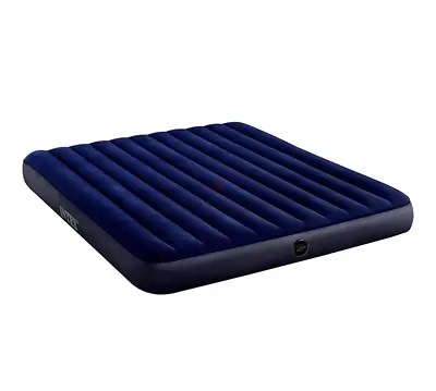 Double inflatable mattress and inflator