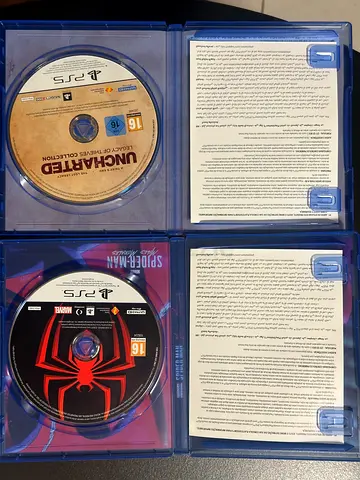 PS5 Games – Spider-Man Miles Morales  Uncharted: Legacy of Thieves Collection